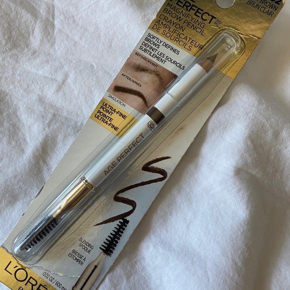 TWO Brand New L’Oréal Liners👄 LipLiner 💜Violet/Lilac &👁️EyeBrown/EyeLiner Pencil - Picture 7 of 12